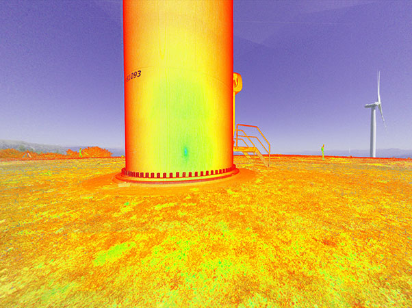 Wind turbine tower isnpection